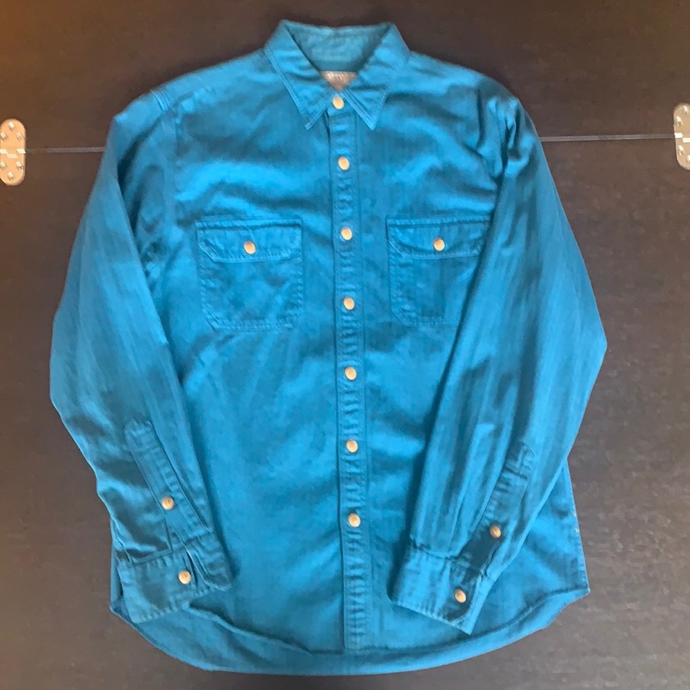 Wallace and Barnes (J Crew) Blue Oxford